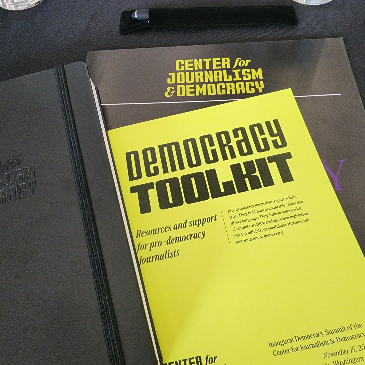 At the Democracy Summit at Howard University. 
#CJDDemocracySummit – at Blackburn Center