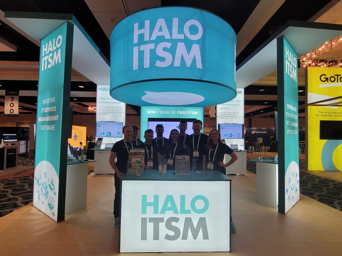 halonxtgen's tweet photo. Day 2 at the @ThinkHDI Service Management World Conference is underway. Come say hello at Booth 401 👋

#SMWorld #ServiceManagementWorld #HaloITSM #ITSM #ITServiceManagement #EnterpriseServiceManagement #Orlando https://t.co/akrExem0f7