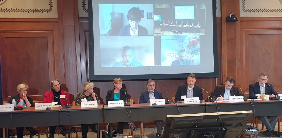 Amazing group of experts @NASEM National Cancer Policy Forum planning an enhanced path for the immunotherapy filed - outcome to follow