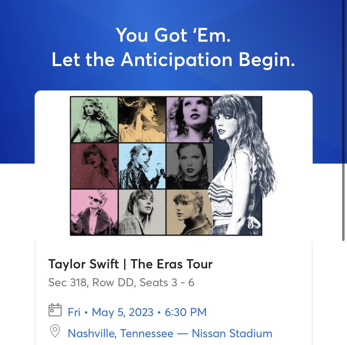 brittmooney15's tweet photo. We may be in the nosebleeds, but we’re in there babyyyyy @TylerMooney11 https://t.co/myoYQ8SRaH