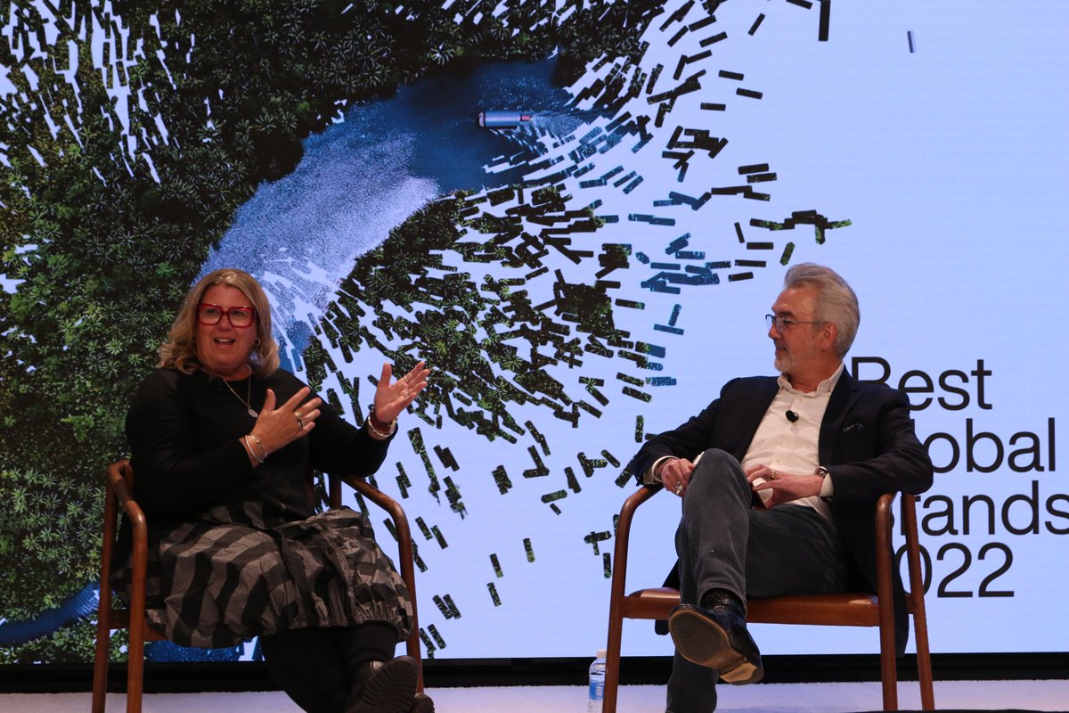 Interbrand's tweet image. Interbrand hosted its Best Global Brands 2022 Summit at the @Nasdaq yesterday, it was good to be back!

We were inspired by business leaders and celebrated the world's leading brands. Stay tuned for more insights and download this year’s here ➡️ bit.ly/3sU8GMh

#BGB2022