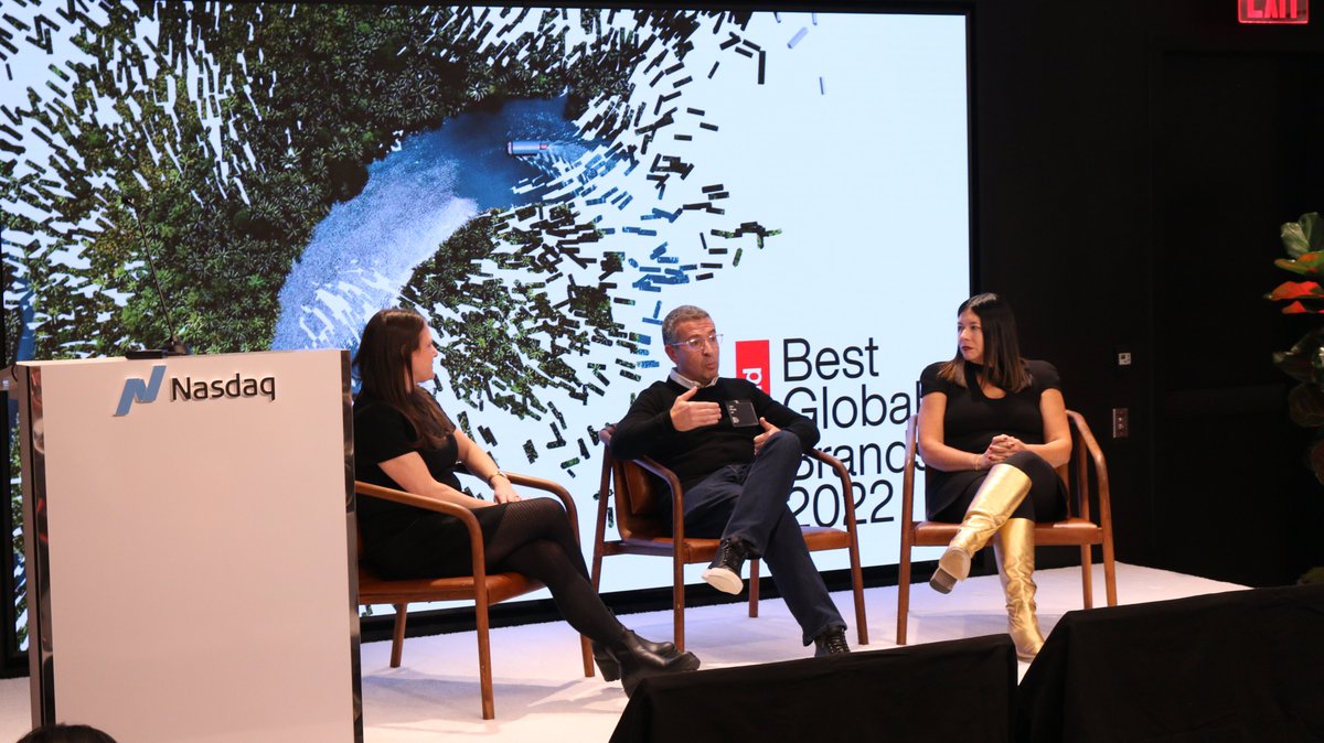 Interbrand's tweet image. Interbrand hosted its Best Global Brands 2022 Summit at the @Nasdaq yesterday, it was good to be back!

We were inspired by business leaders and celebrated the world's leading brands. Stay tuned for more insights and download this year’s here ➡️ bit.ly/3sU8GMh

#BGB2022