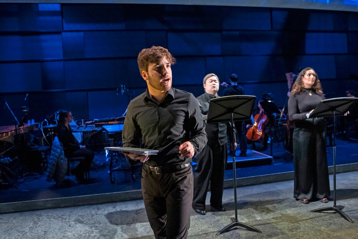 Northwestern Opera Theatre and the Contemporary Music Ensemble   present two compelling works Nov. 17-20: <a href="/chriscerrone/">Christopher Cerrone</a> and Stephanie Fleischmann's "In a Grove" together with François Sarhan's "Hands." spr.ly/6018M0Bhs

📸: Todd Rosenberg

<a href="/AlanPierson/">Alan Pierson</a> <a href="/JoachimDirector/">Joachim Schamberger</a>