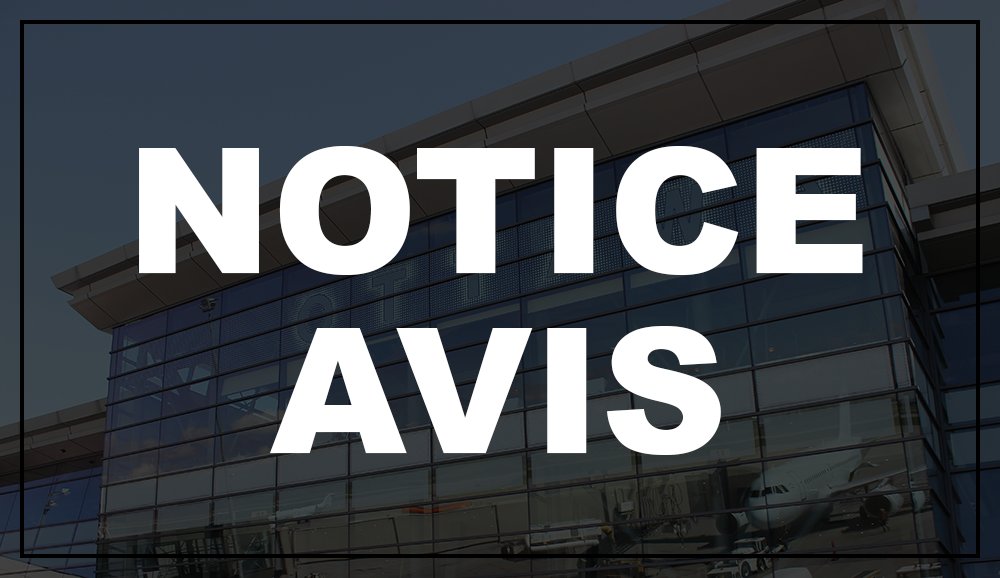 There will be an emergency exercise today between 12:00 p.m. and 4:00 p.m. in the terminal's secure area. 

Don't be alarmed if you see something out of the ordinary. We will advise if a real emergency occurs during the exercise.

#YOW #OttNews