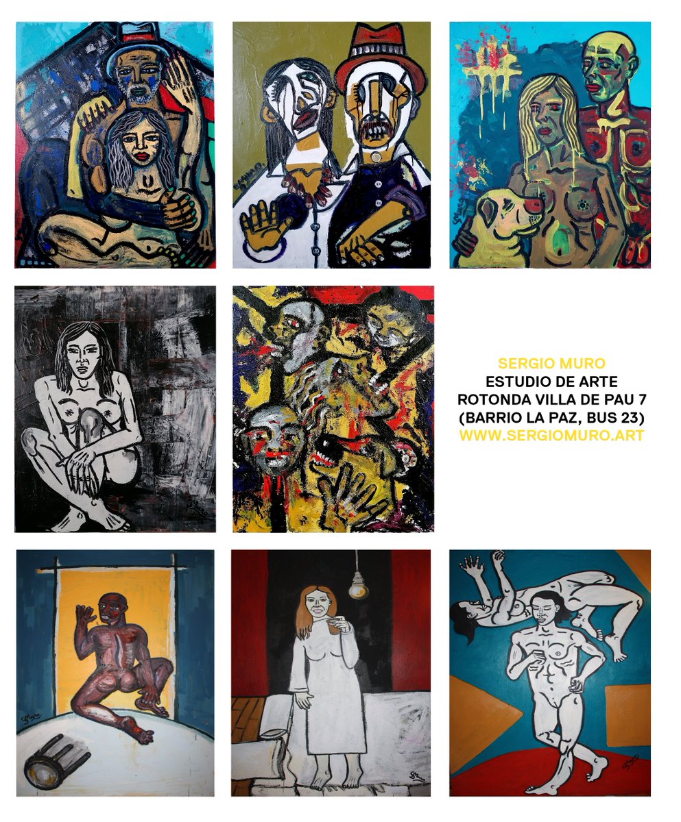 Cuando quieras ver mi estudio de arte y mis obras in situ, contáctame por privado y concertamos una cita.