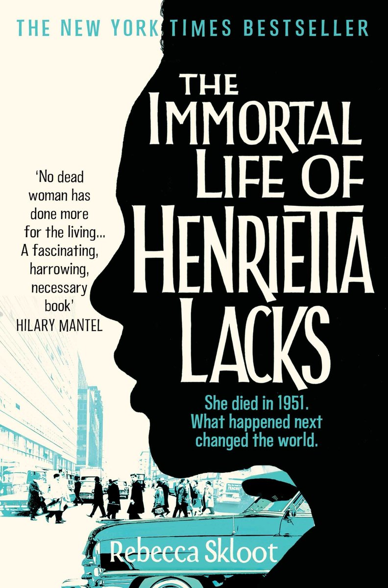 Our next read will be 'The Immortal Life of Henrietta Lacks' by Rebecca Skloot. The discussion will take place sometime during the week beginning Monday, 19th December.