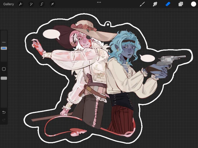 Silly charm design for my dnd campaign 