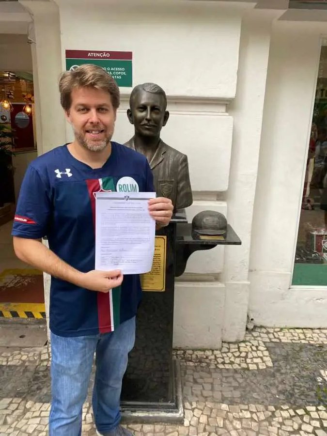 EleiÃ§Ãµes: Rafael Rolim registra chapa e Ã© oficialmente candidato para  concorrer Ã  presidÃªncia do Fluminense â€¢ SaudaÃ§Ãµes Tricolores