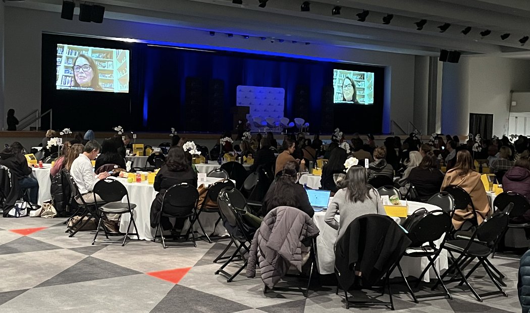 Thankful for such impactful #WomeninMedia as <a href="/StacyGreen/">Stacy Green</a> and #SherryLansing, who sat down at #TechUpForWomen and talked commitment to educating the next generation through teaching and encouraging #STEM. 

#TechUpForWomenConference2022 #WomeninSTEM #FutureofMedia #AENDiversity