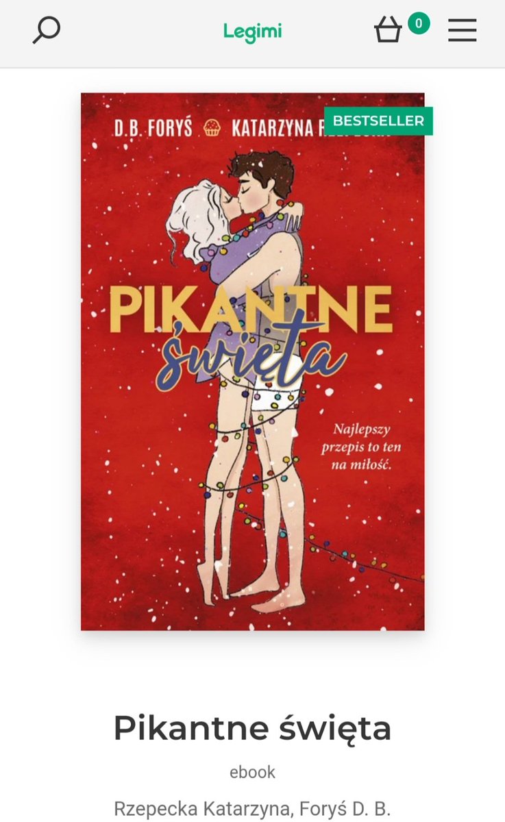 kasia_rzepeckaa's tweet photo. Pikantne święta mają bestsellera na Legimi. Dziękuję 💐🔥❣#Twitteroweksiążkary https://t.co/yI6TsdnVnx