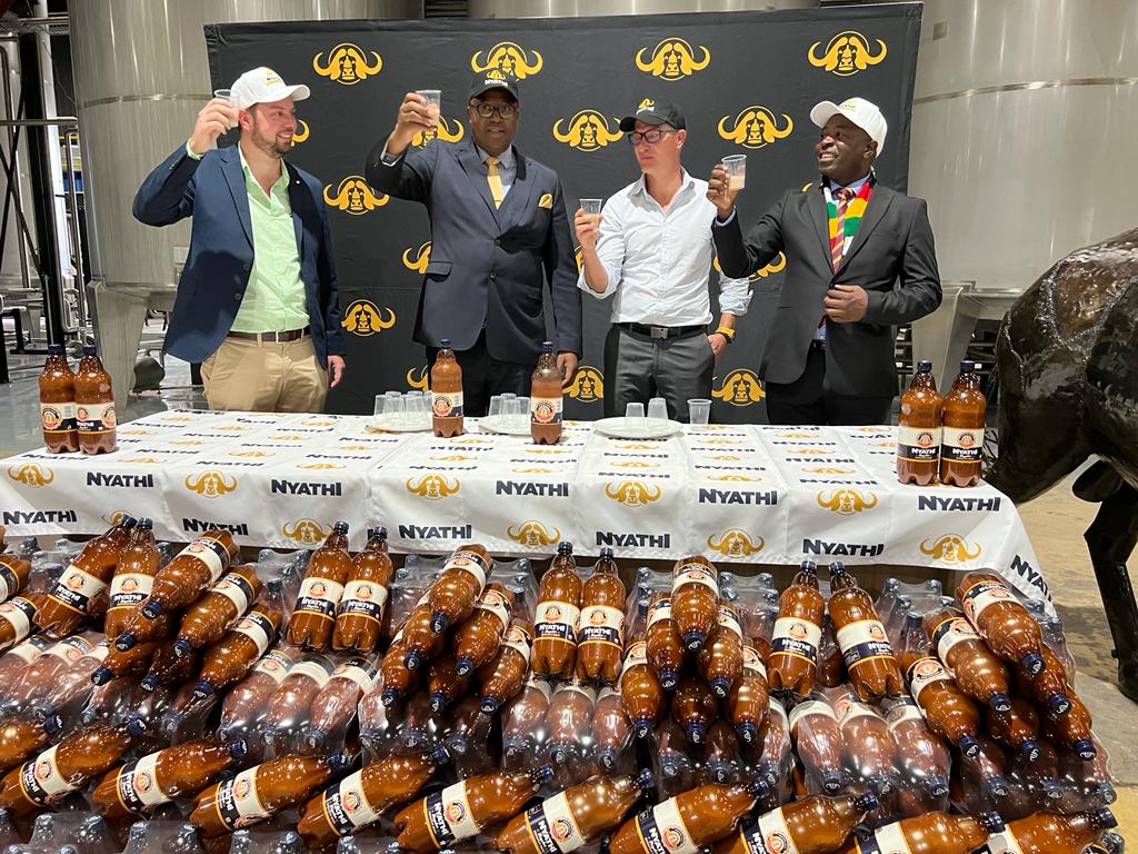 Today the Perm Sec for @Provinceharare led a Gvt delegation to Buffalo Brewing Co to celebrate  the commissioning of their new beer plant which is set to employ over 300 employees &amp; empower well over 3,000 farmer in sorghum farming. <a href="/ZBCZW/">ZBC Official</a> <a href="/edmnangagwa/">President of Zimbabwe</a> <a href="/GGuvamatanga/">George Guvamatanga</a> <a href="/TMuguti/">Eng. Tafadzwa Muguti</a>