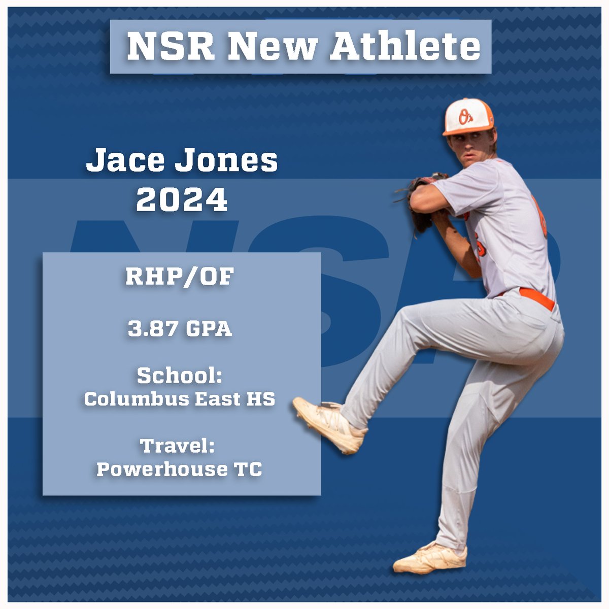 NSR Indiana Scouting (@indianansr) on Twitter photo 🚨🏈⚾️🏀Welcome to the NSR Family🎾⚽️🥎🚨

Jace Jones <a href="/JaceJones2024/">Jace Jones</a>
2024 <a href="/CEBaseball/">Columbus East Baseball</a> & <a href="/PHAthletics00/">Powerhouse Athletics</a>
RHP/OF
September 2022 metrics
7.4 60
81 EV
78 FB
69 CH
61 CB
65 SL
2022 BA .411
@NSRNow
Jace’s NSR Profile:
evo.nsr-inc.com/prospect_detai… 🚨🏈⚾️🏀Welcome to the NSR Family🎾⚽️🥎🚨

Jace Jones <a href="/JaceJones2024/">Jace Jones</a>
2024 <a href="/CEBaseball/">Columbus East Baseball</a> & <a href="/PHAthletics00/">Powerhouse Athletics</a>
RHP/OF
September 2022 metrics
7.4 60
81 EV
78 FB
69 CH
61 CB
65 SL
2022 BA .411
@NSRNow
Jace’s NSR Profile:
evo.nsr-inc.com/prospect_detai…