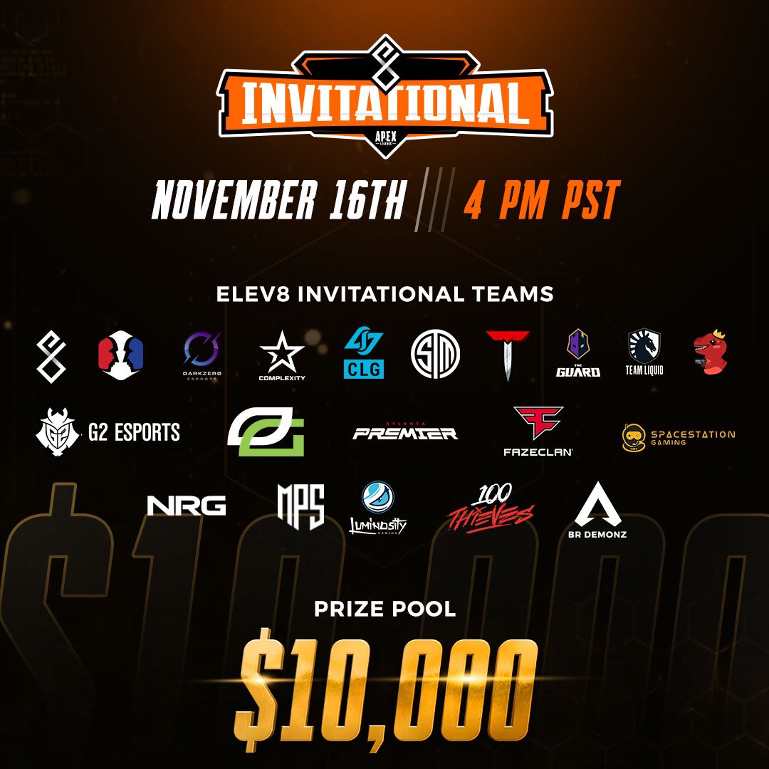 Elev8Gaming's tweet photo. Here are our teams for tomorrow! 
Tune into @HisandHersLive at 4pm PST! You won’t want to miss this⚡️ https://t.co/s933zX1Ok1