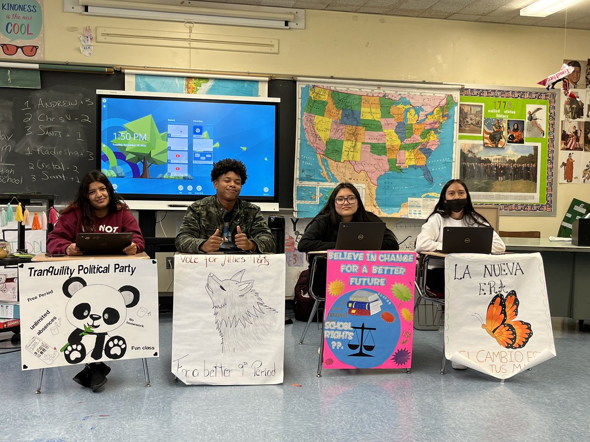 Period 9 presidential candidates! <a href="/BayShore_SSDept/">Bay Shore Social Studies</a>