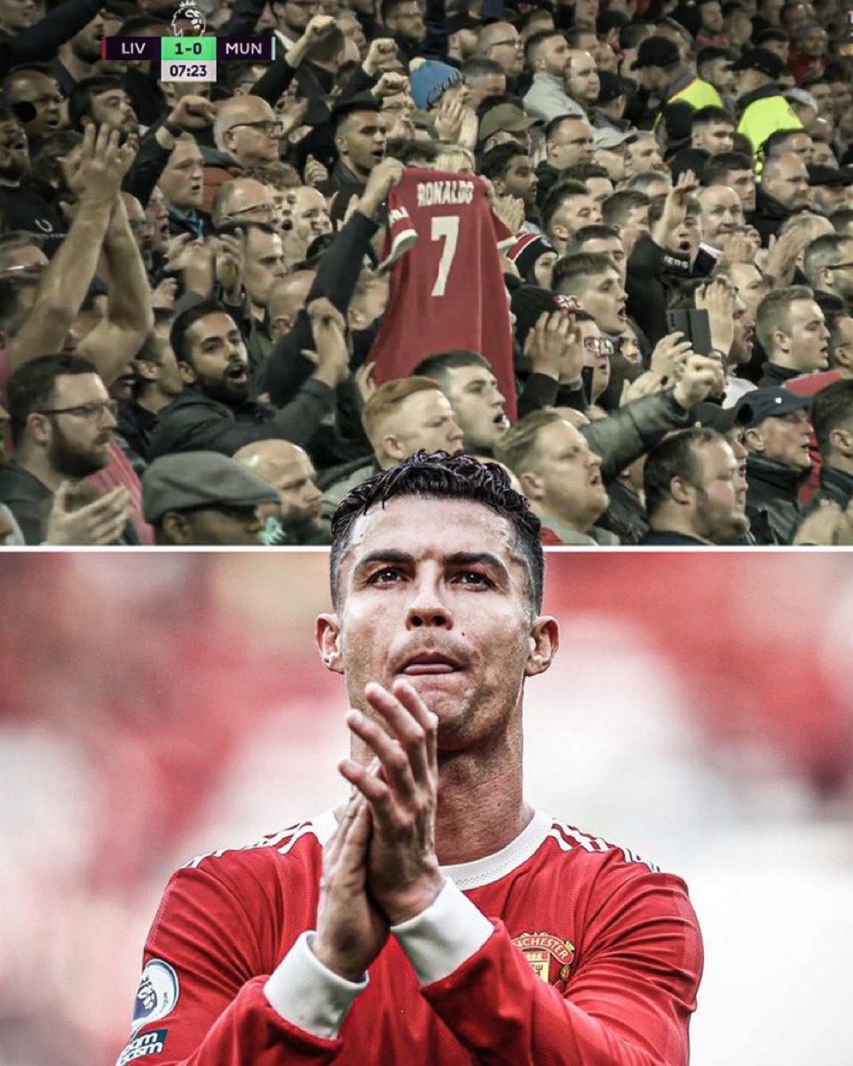 Liverpool taraftarları, oğlunun vefatından sonra Cristiano Ronaldo'ya Manchester United taraftarlarından daha fazla saygı gösterdi. ♥️

Gerçek Taraftar.