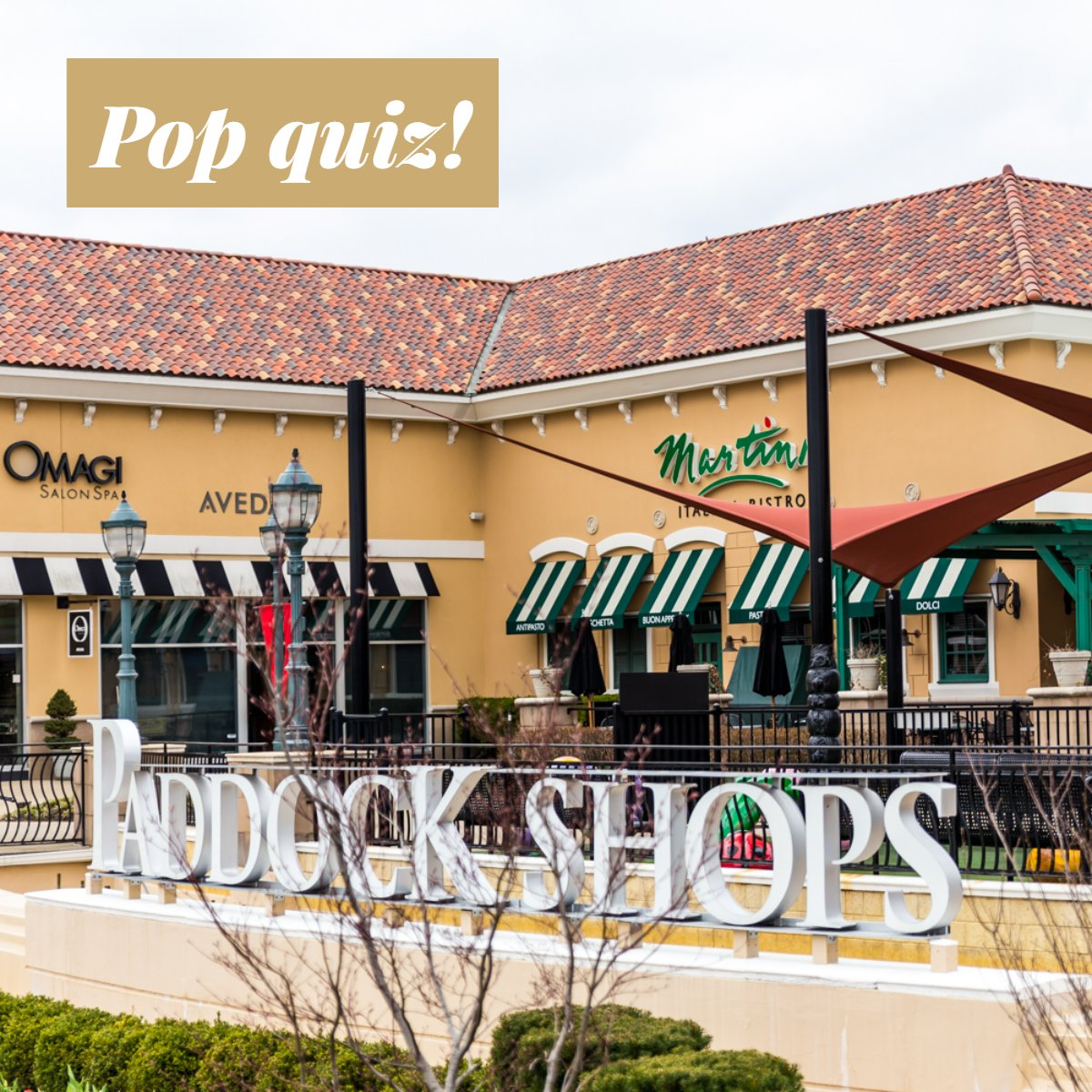 When did we open? Bonus points if you've been a Martini regular since then!