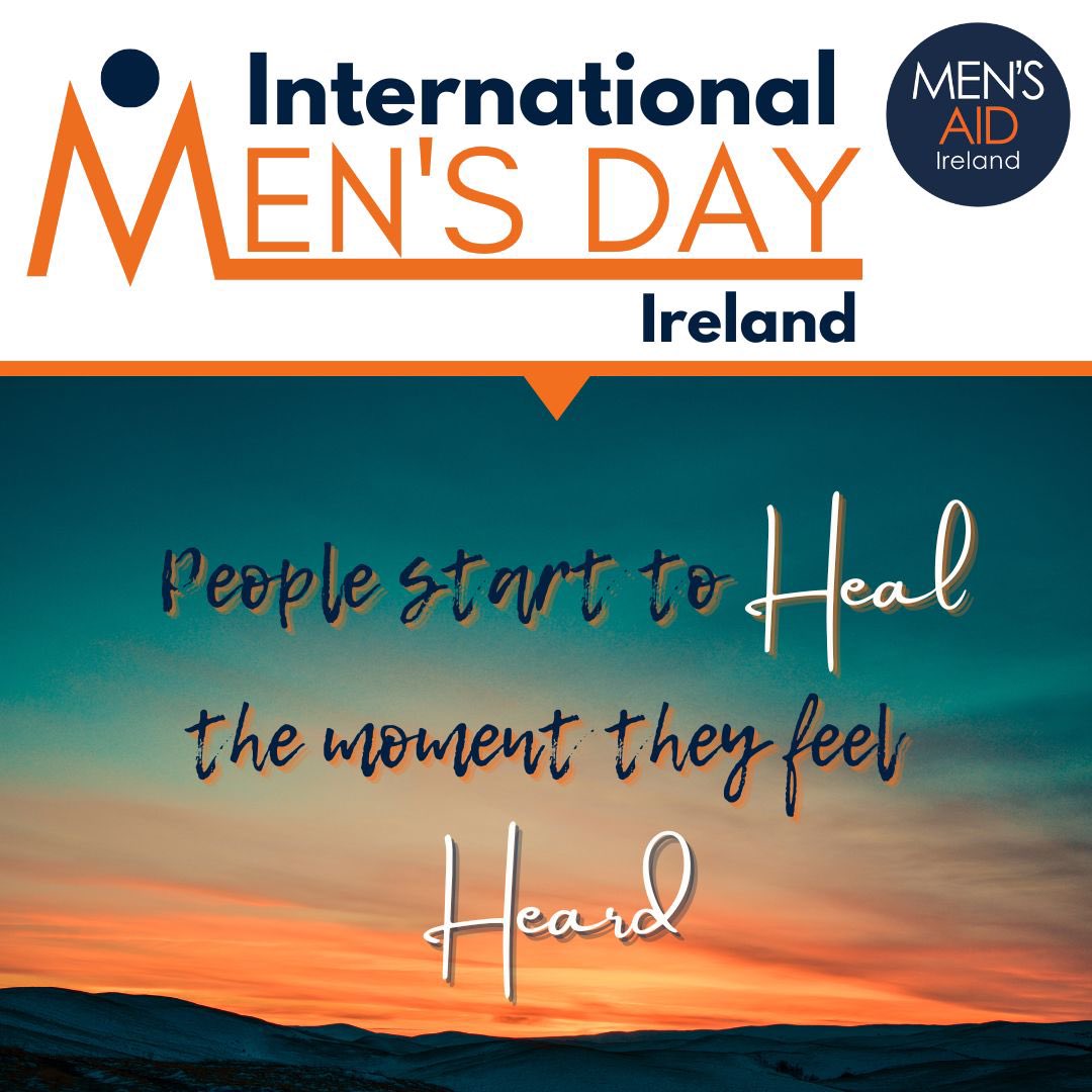 This Saturday 19th November is #InternationalMensDay2022 
People start to heal the moment they feel heard. 
Our support service is here to help men from 18 years old to 88 years old, family, friends who may be concerned about a dad, son, brother. #CoerciveControl #DomesticAbuse