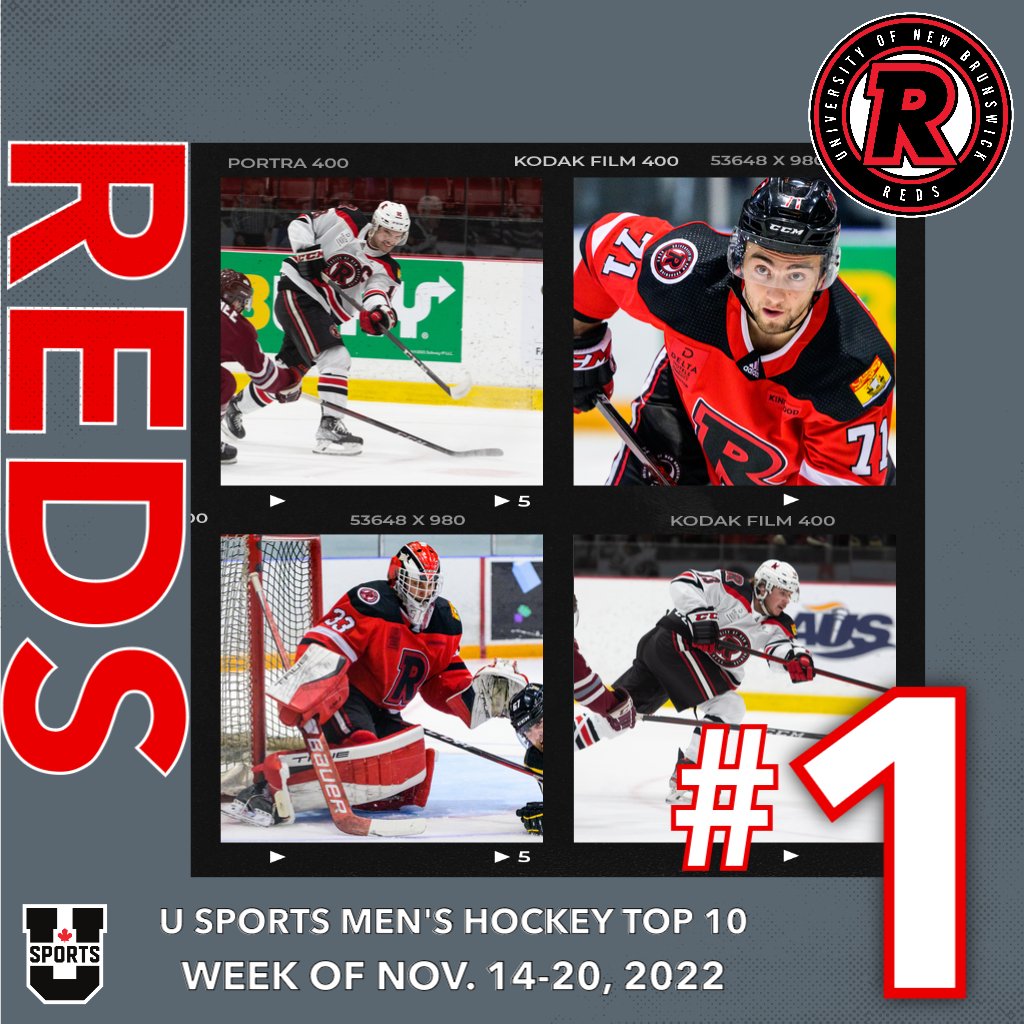 The only time 1⃣➕1⃣🟰1⃣... as in the No. 1 hockey school in <a href="/USPORTSca/">U SPORTS</a> 

Another hockey history moment at <a href="/UNBFredericton/">UNB Fredericton</a> 
#goredsgo