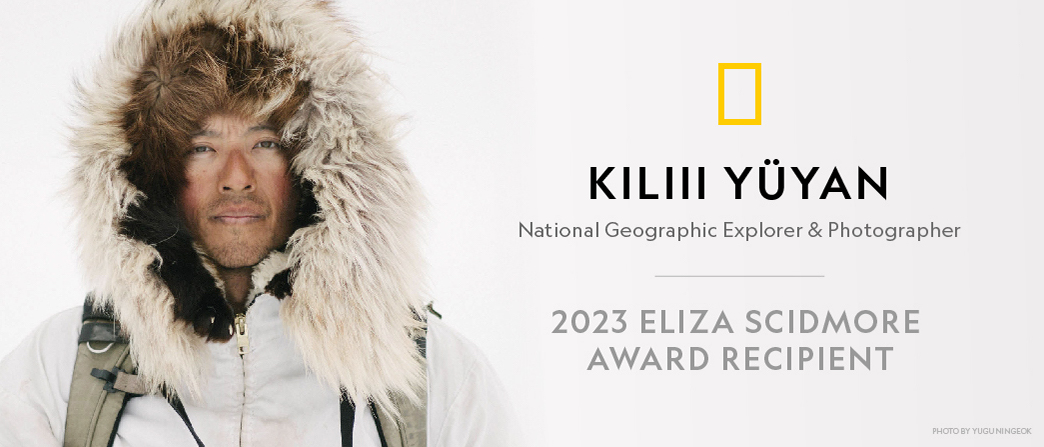 Congratulations to #NatGeoExplorer and photographer @KiliiiYuyan! Kiliii received the National Geographic Society’s 2023 Eliza Scidmore Award for Outstanding Storytelling for his work illuminating human communities and their connection to land and sea. on.natgeo.org/6016MLCnM