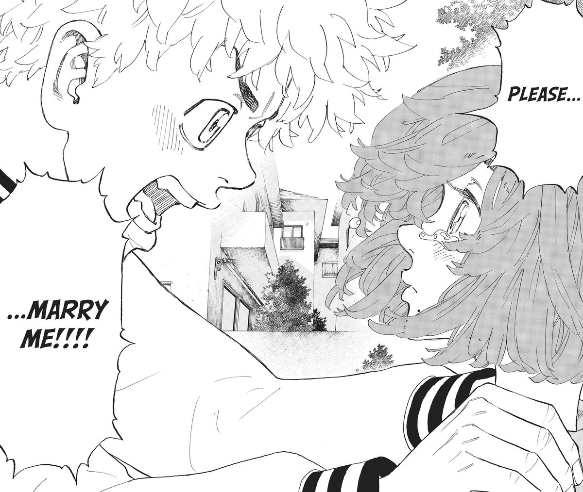 niloveuu's tweet photo. chifuyu remembering all the timelines means he just witnessed the most intense &amp; dragged out romance he’s ever fucking seen. ofc he’s bawling his eyes out, he just finished the series finale of his favorite shoujo https://t.co/phPy1MZ3NU