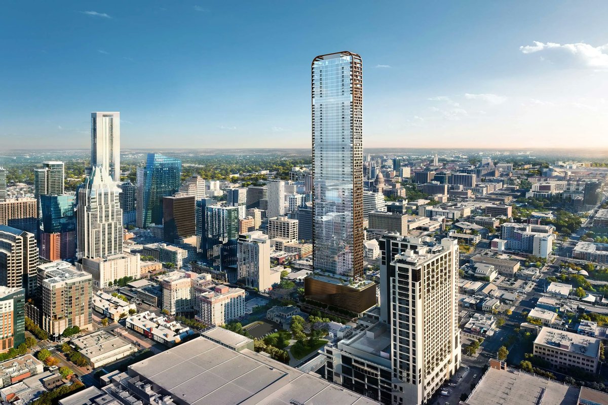 archinect's tweet image. HKS debuts revised plans for Texas’ tallest high-rise 

arcnct.co/3GemMQx

@HKSArchitects #AustinArchitecture #Supertall #WilsonTower