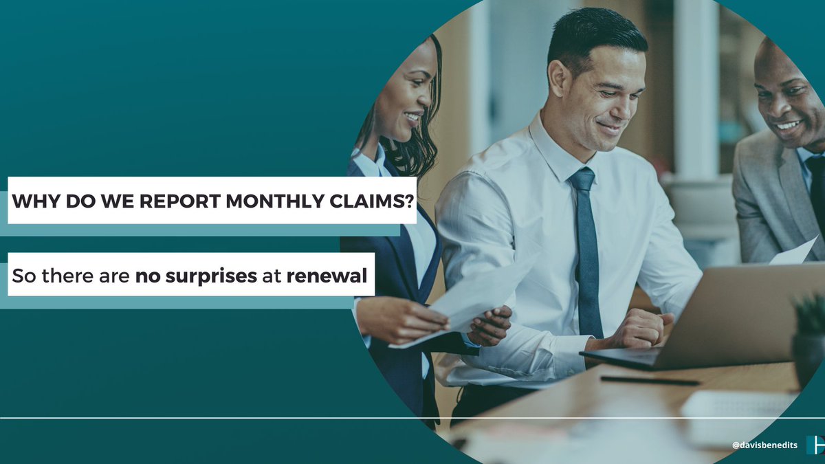 DavisBenefits's tweet image. We review #benefitplans monthly to proactively assess risks and opportunities, so our clients know where they stand throughout the year. #proactivemanagement