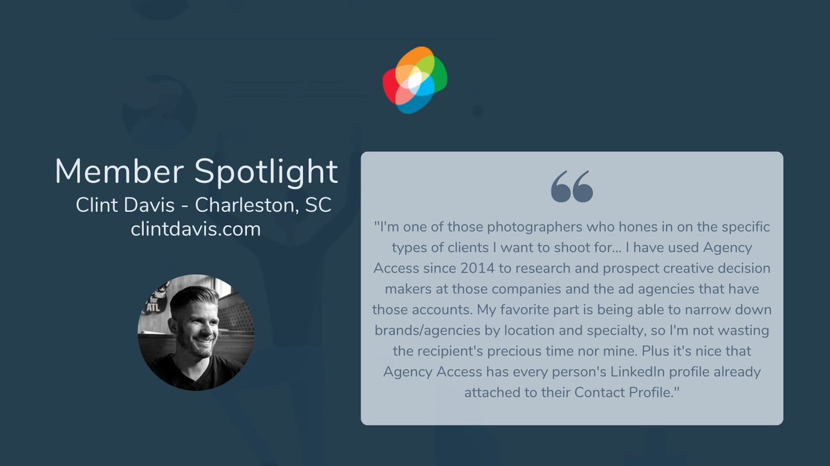 We love to hear how our members are using the #AgencyAccess Creative Directory to make new connections! 🤝