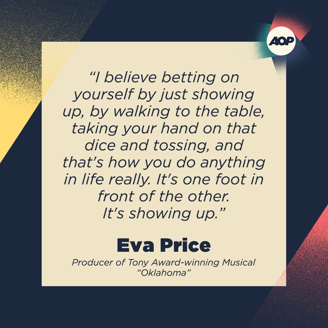 New ep w/ the force that is <a href="/evaprice/">Eva Price</a>, three-time Tony Award-winning #producer with 18+ successful #Broadway plays, musicals, and concerts under her belt like: <a href="/Titanique/">Titanique, The Musical</a> Tune in!  open.spotify.com/episode/5mRpyy…