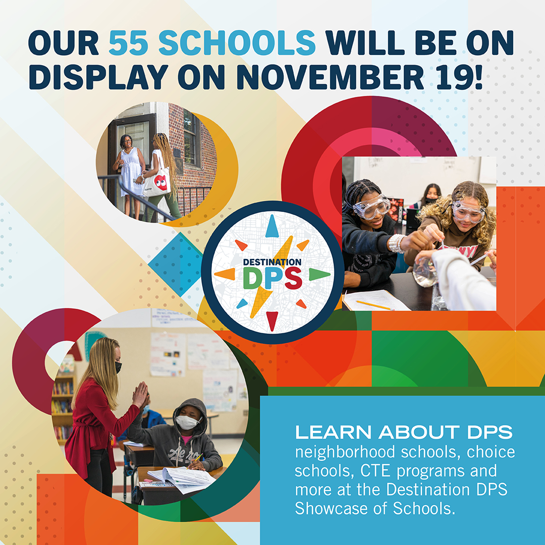 Calling all Durham families! Here's your chance to learn why DPS is the best option for your child. Join us for the Showcase of Schools on Nov. 19 at the Durham Convention Center. Explore all that DPS has to offer, from academics to athletics and more! #WeAreDPS #DPSShowcase22