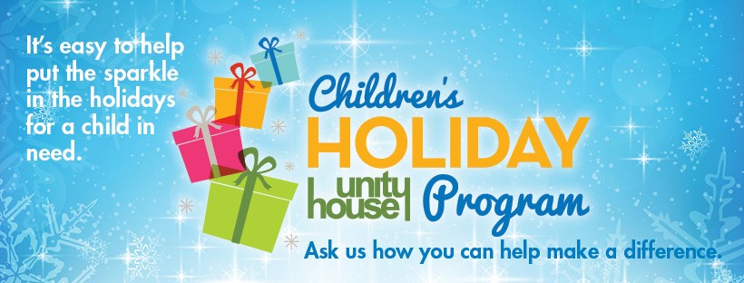 Children's Holiday Program fulfills wishes and needs for children of all ages. Can you help? Contact us for more info: MBrown@UnityHouseNY.org