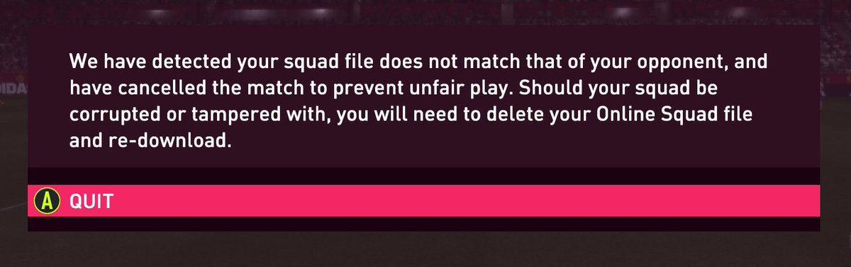 TormentPlays's tweet photo. @EAFIFADirect i am still having this issue! https://t.co/nYxNd1cMEx