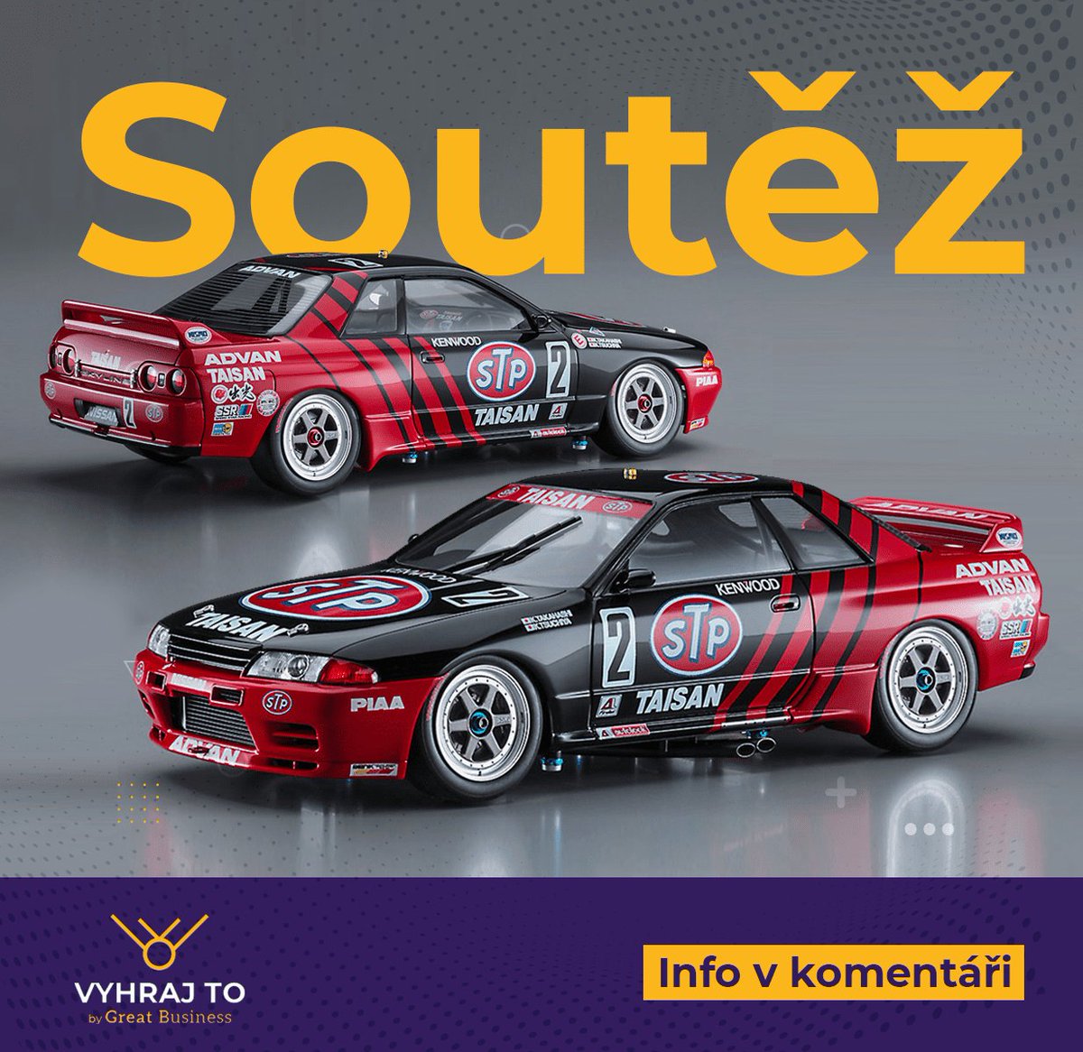 Dobrý večer, máme pro Vás další možnost získat nádhernou cenu a možná už i dárek k Vánocům.Hrajeme zde : bit.ly/AluKolaDiskySO…

Hodně štěstíčka přejeme.#soutěž #soutěže #VyhrajTo #GREATBUSINESS #NISSANGTR #ALUKOLADISKY #skyline #R32