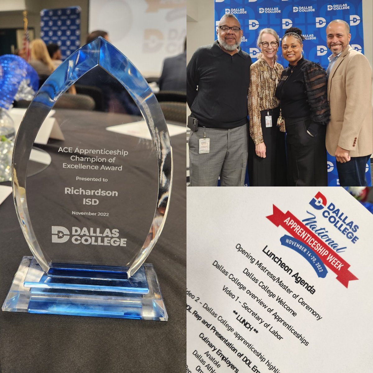 poshmisty3's tweet photo. @RichardsonISD is the @dallascollegetx ACE Apprentice Champion of Excellence Award Winner for Education! WE ❤ and value our partnership and apprentices, principals, and mentors! #risdbelieves https://t.co/h4cIjgxUZR