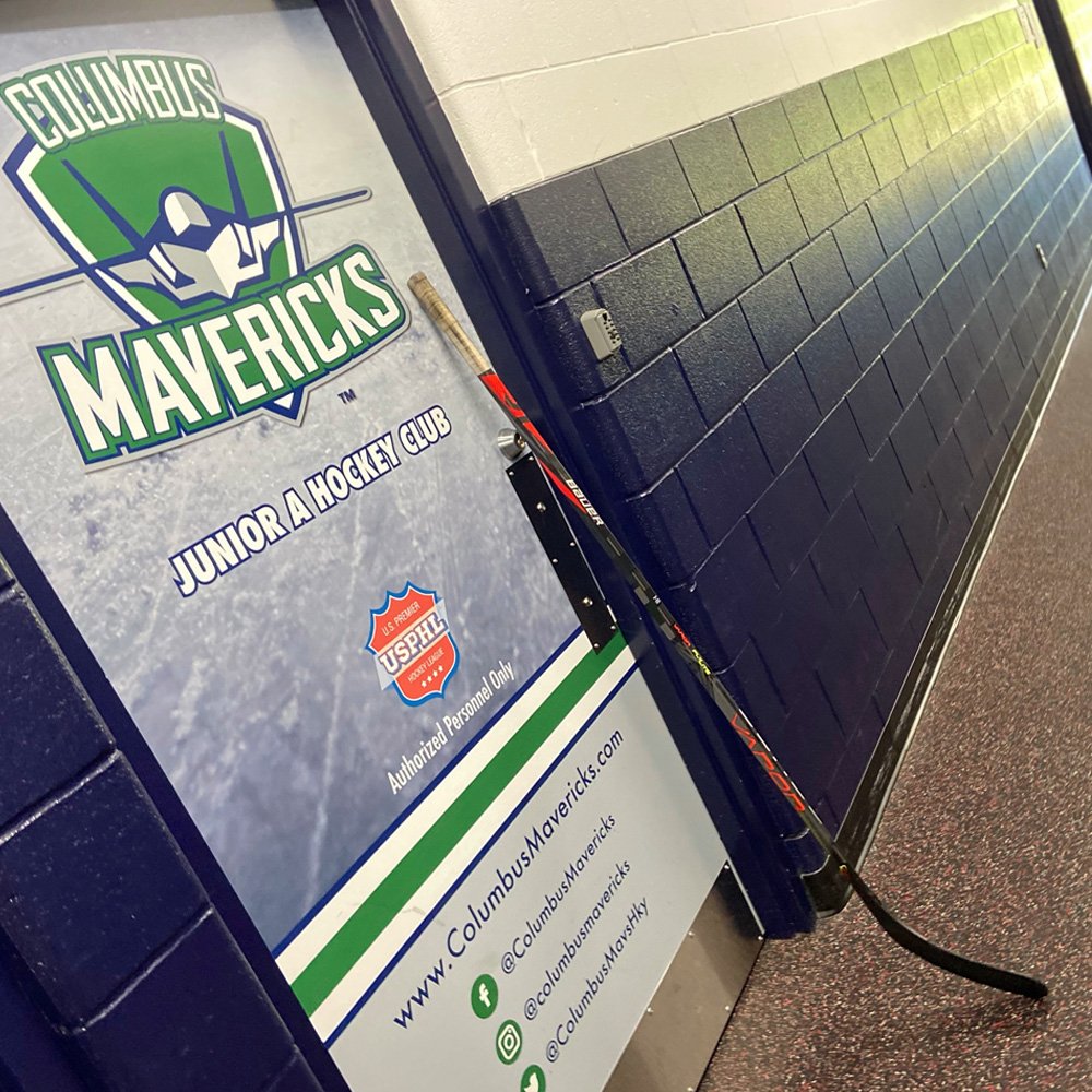 ColumbusMavsHky's tweet photo. The Mavs send our deepest condolences to the family, friends, and Buffalo Stampede teammates of Ben Fike. #SticksOutForBen https://t.co/l3jjgCyyyB