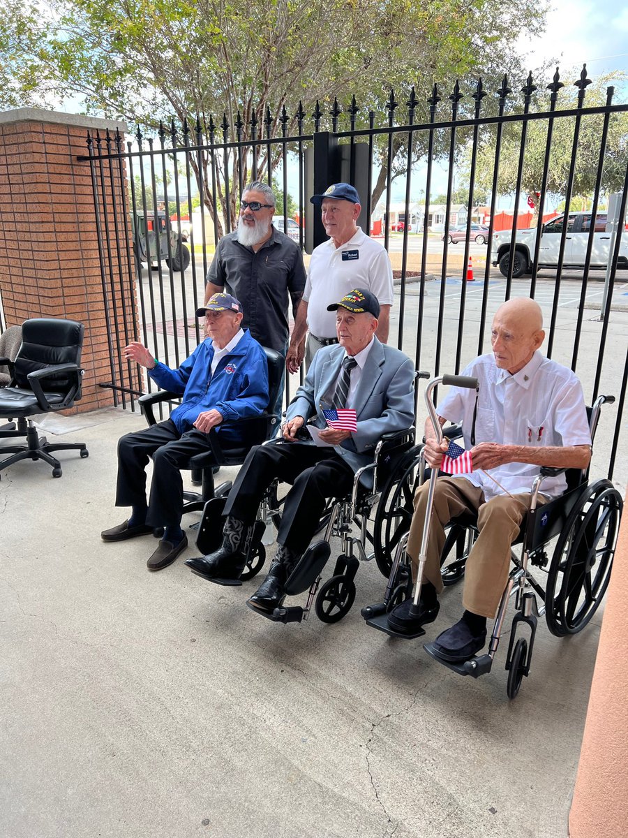 WeAreCPLCTX's tweet photo. We celebrated Veterans Day with Weslaco Rotary Club and the RGV community in honor of all who served. @WeAreCPLC - proud sponsor of Veterans Day celebration! https://t.co/6wPfE9tf51