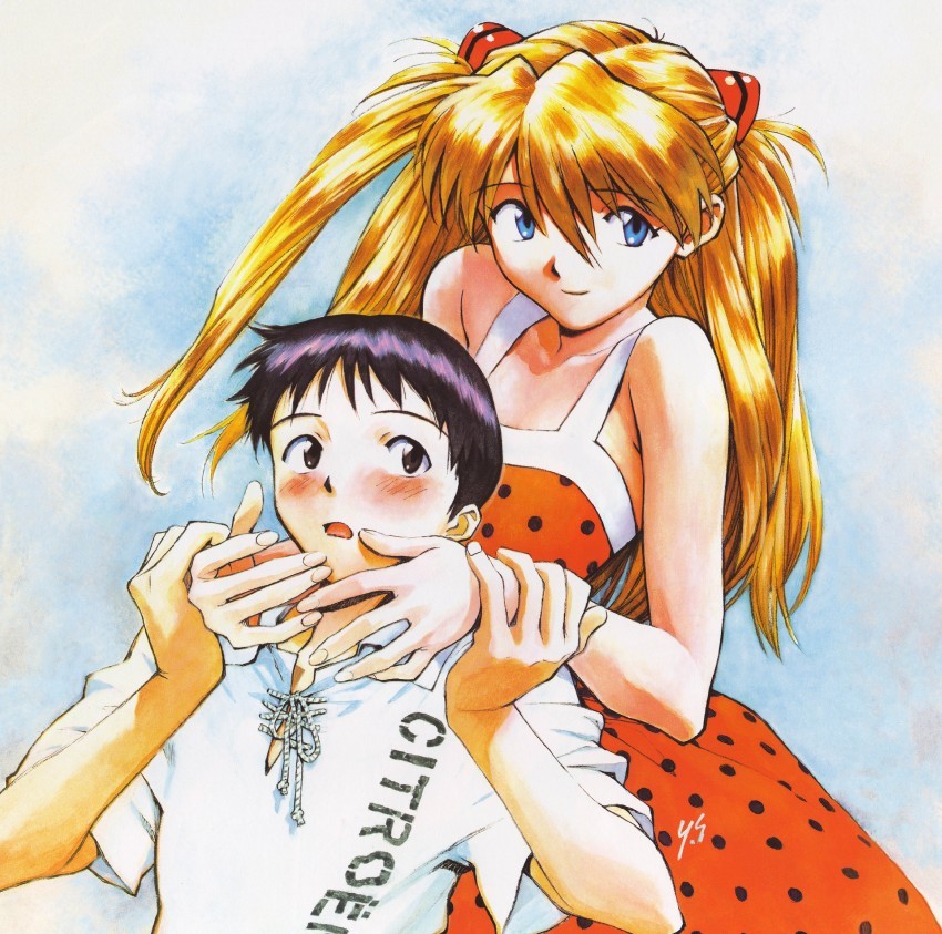 BAKASH1NJ1's tweet photo. / Give me Asuka and Shinji fluff pls https://t.co/FXDFK5mFmy