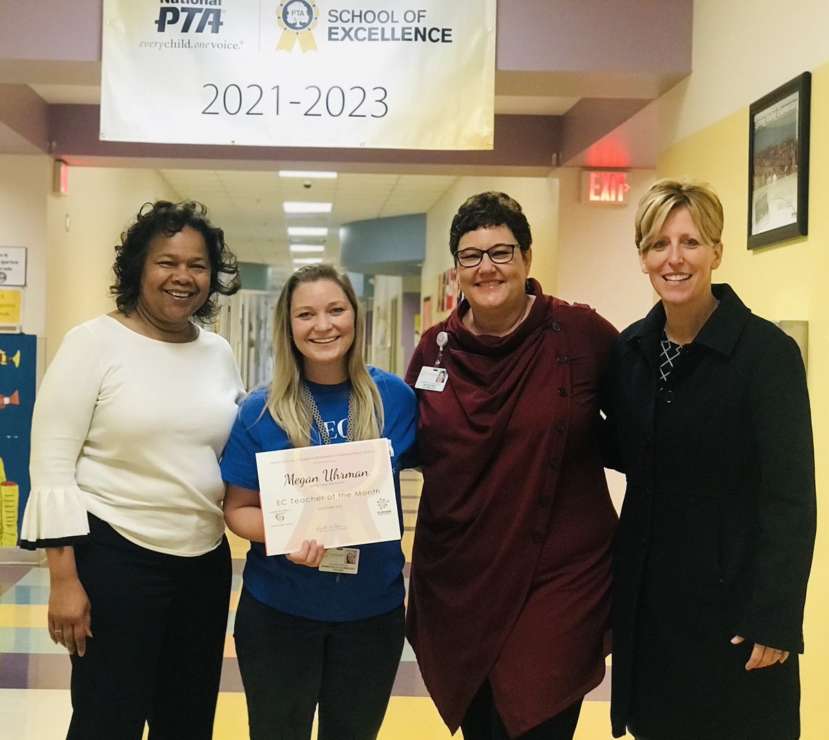 Congratulations to Megan Uhrman <a href="/DpsSpring/">Spring Valley Elementary DPS</a> for being our EC Teacher of the Month! Ms. Uhrman is a stellar educator who always keeps kids always front and center.❤️ <a href="/DurhamPublicSch/">Durham Public Schools</a>