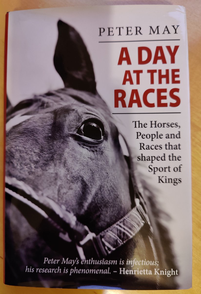 AdrianCope7's tweet photo. Really enjoyed this from @PeterMayRacing
An enjoyable and very readable chronology of some of the most notable characters (equine/human) and events in horseracing - some familiar, others less so - but a fascinating read whether one's interest in the sport is serious or casual. https://t.co/OeDLhfDhEG