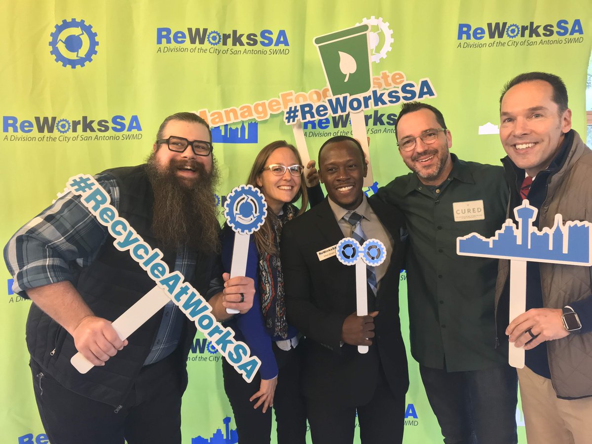 ReWorksSA's tweet photo. Tell us your story about how you celebrate America's Recycles Day! Don't recycle yet? Call #ReworksSA at (210) 207-6550 to learn how to start a recycling program at your San Antonio Business.
#TexasRecyclesDay #SASutainability #AmericaRecyclesDay #SARecycles https://t.co/IRm3sCg3KZ