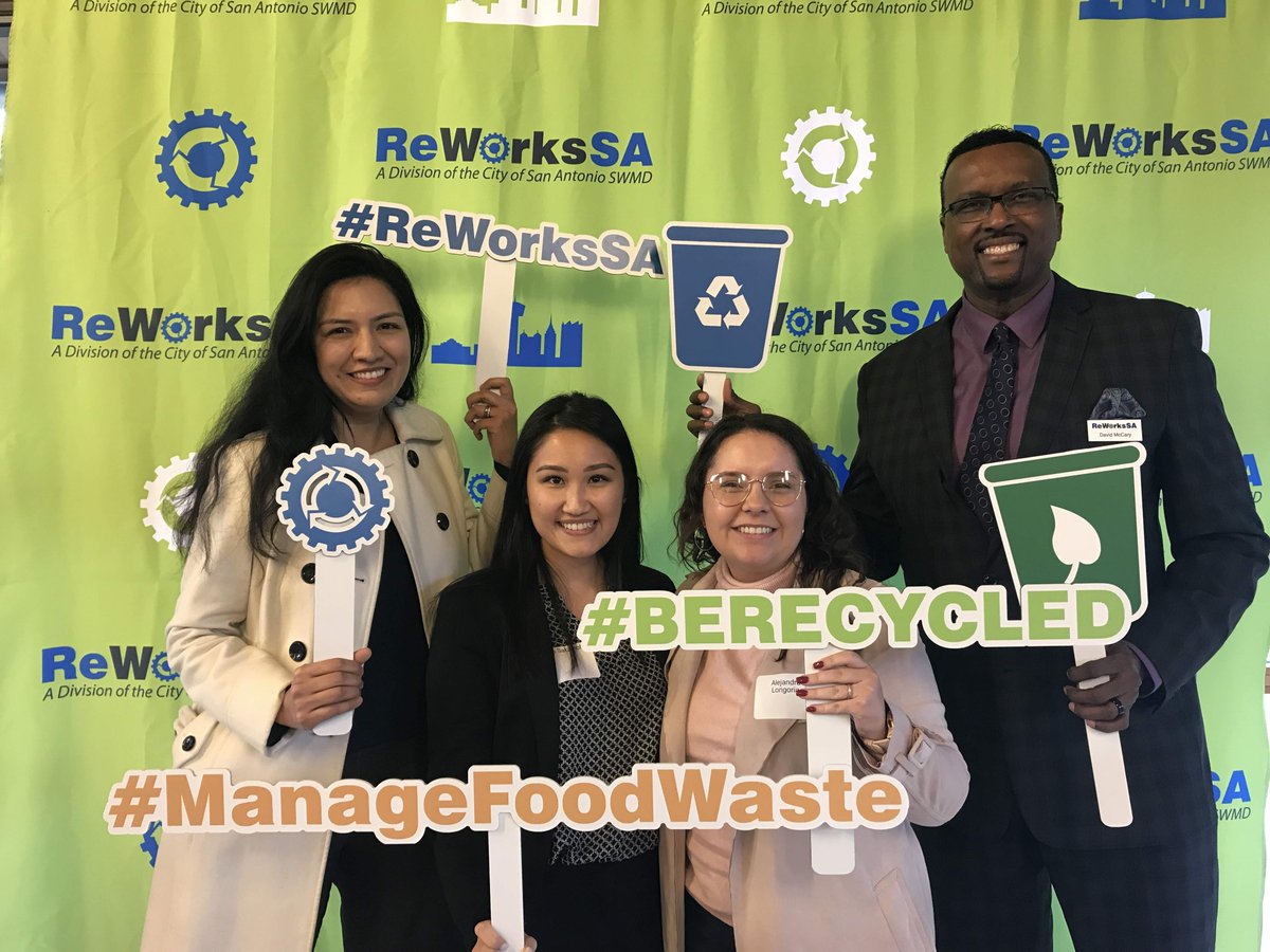 ReWorksSA's tweet photo. Tell us your story about how you celebrate America's Recycles Day! Don't recycle yet? Call #ReworksSA at (210) 207-6550 to learn how to start a recycling program at your San Antonio Business.
#TexasRecyclesDay #SASutainability #AmericaRecyclesDay #SARecycles https://t.co/IRm3sCg3KZ