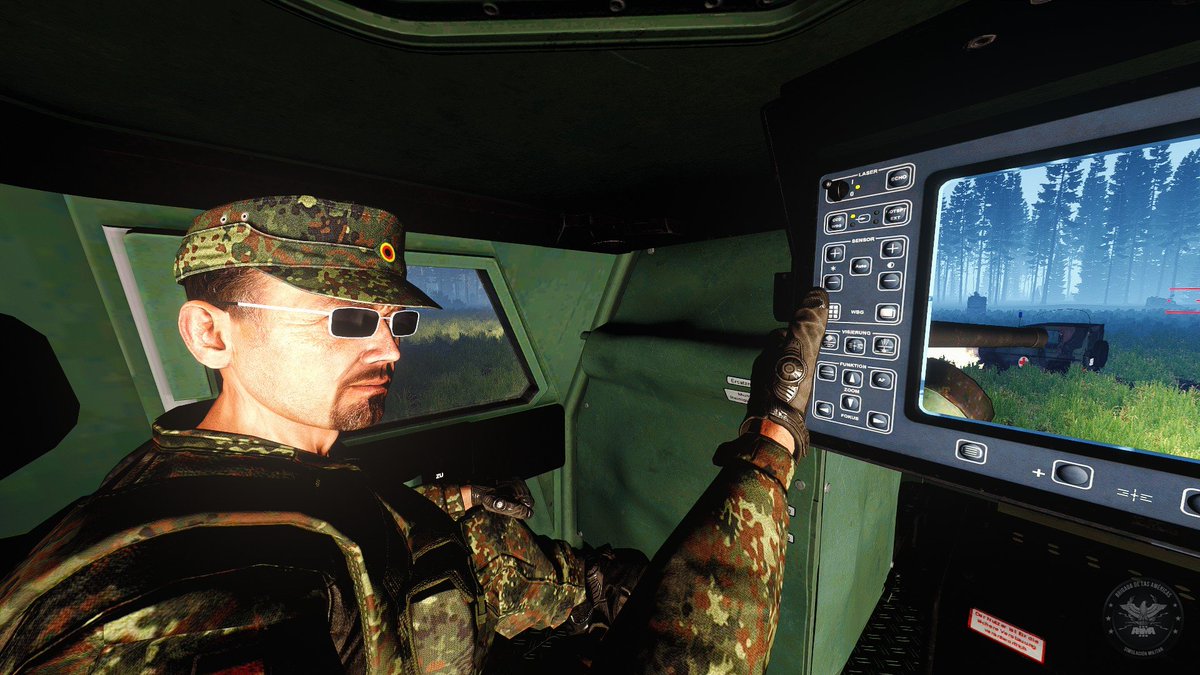 bamilsim's tweet photo. Soldados del Aufklärungsbataillon 7 de la #Bundeswehr 🇩🇪 se movilzan como fuerzas humanitarias en la frontera belga-alemana (2022).

📸 Más apturas tomadas ingame de la primera parte de nuestra campaña.

¡Se parte de la simulación!
➡ https://t.co/BtZ2ZuxHBd ⬅

#Arma3 #milsim https://t.co/028KfOOAFH