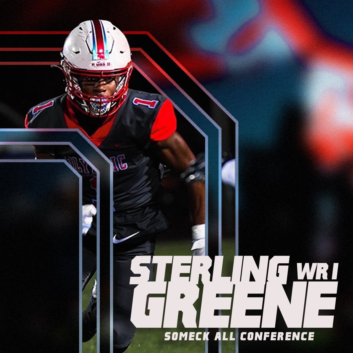 Congratulations to our Senior Wide Receiver #1 Sterling Greene <a href="/sterlinggreene9/">Sterling Greene 🇯🇲</a> on being named to the 2022 SoMeck All Conference Team!

#AStandard
