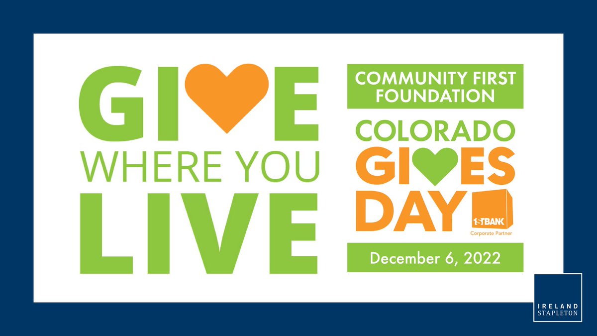 ISPP is proud to be a supporter of Colorado Gives Day, the state's largest fundraising event that helps thousands of nonprofits fulfill their mission to improve our community and those living within it. Learn more here: direc.to/i28i. #ColoradoGivesDay #CGD2022