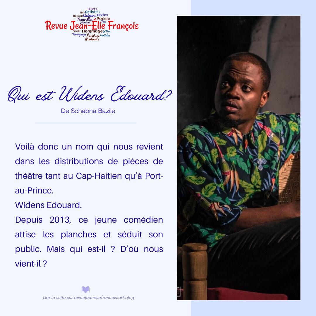 ppjef_'s tweet photo. Connaissez-vous Widens Edouard? Dans ce billet de @schebbazile, vous retrouverez son portrait, son parcours et un bel hommage à son travail d'artiste. Lisez l'article sur ce lien: https://t.co/paehHGfz4A.

__ https://t.co/0QLGhPAU1q