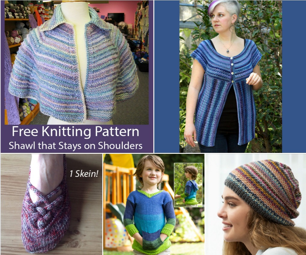 Top 15 Free Shawl Knitting Patterns