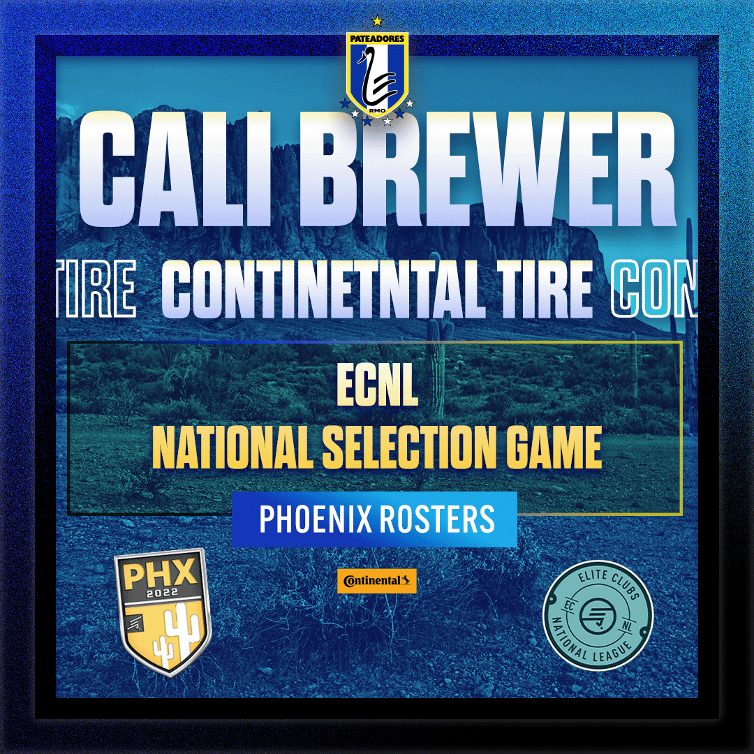 PATEADORES_'s tweet photo. Shout out to Pateadores ECNL Girls player Cali Brewer, who was picked to play in the ECNL National Selection Game from this past weekend's ECNL Phoenix Showcase. Way to represent!!
#patslife #patsecnl https://t.co/7NEsWUc9Eq