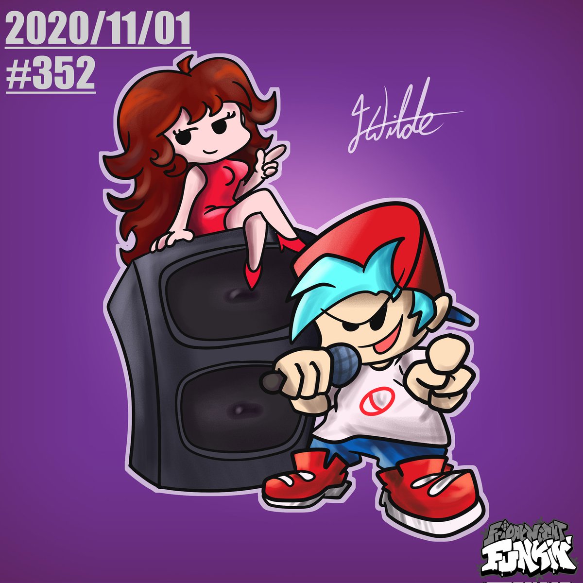 Wilde_boy2000's tweet image. VGC 352: Boyfriend &amp;amp; Girlfriend

Friday Night Funkin is a game that exists and is just okay! (Satin Panties is a bop though.)

#VGCchallenge #videogames #fridaynightfunkin #boyfriend #girlfriend #rhythmgame #newgrounds #rap