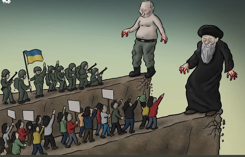 VindmanCol's tweet image. Brave Ukrainians and Iranians are flushing the dictators; do we have to do the same to tRump? I guess not; America knows him already #Ukraine #Iran 🇺🇸 🇺🇸 🇺🇸