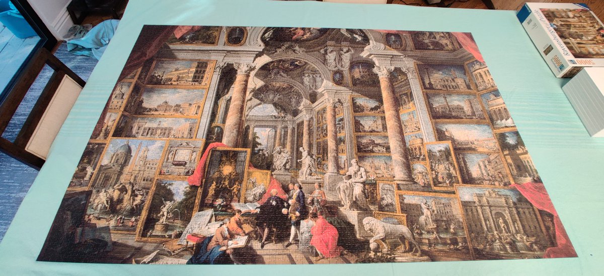 AbsoLaeTi's tweet photo. My first 5000 pieces is finished!!!! It only took me 3 months. https://t.co/lwmJNOaJbT