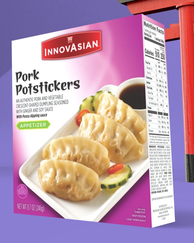 A5: We live for dumplings! <a href="/EatInnovAsian/">InnovAsian Cuisine</a>’s authentic pork and chicken potstickers are crispy on the outside, tender on the inside and oh so delicious! bit.ly/3UXrq9y #HolidayHacks